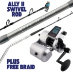 Penn Fathom 50 Electric Kit + Ally II Conventional Rod Combos